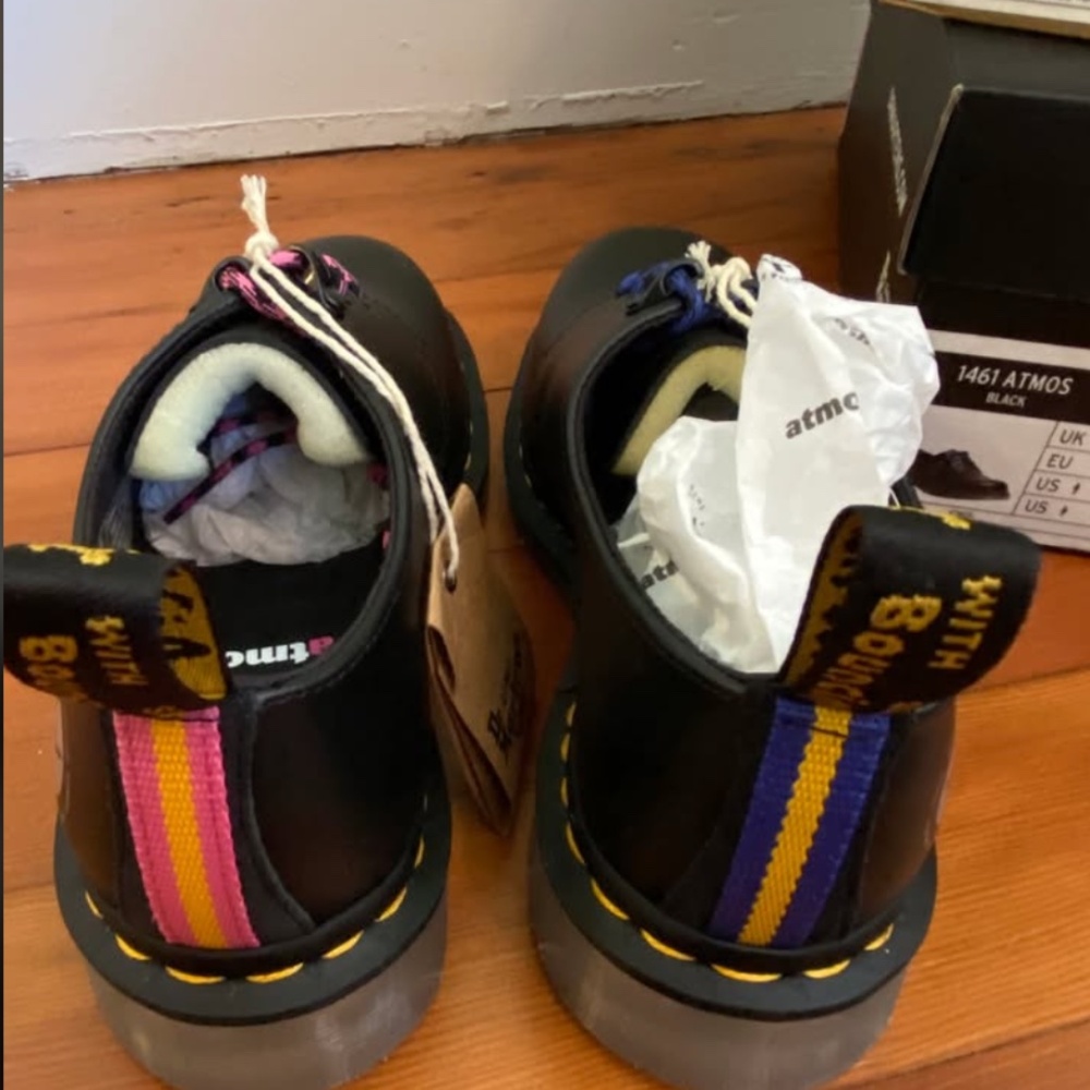 Dr. Marten's 1461 ATMOS LEATHER OXFORD SHOES JAPAN EXCLUSIVE COLLAB with UNITED - Picture 7 of 9